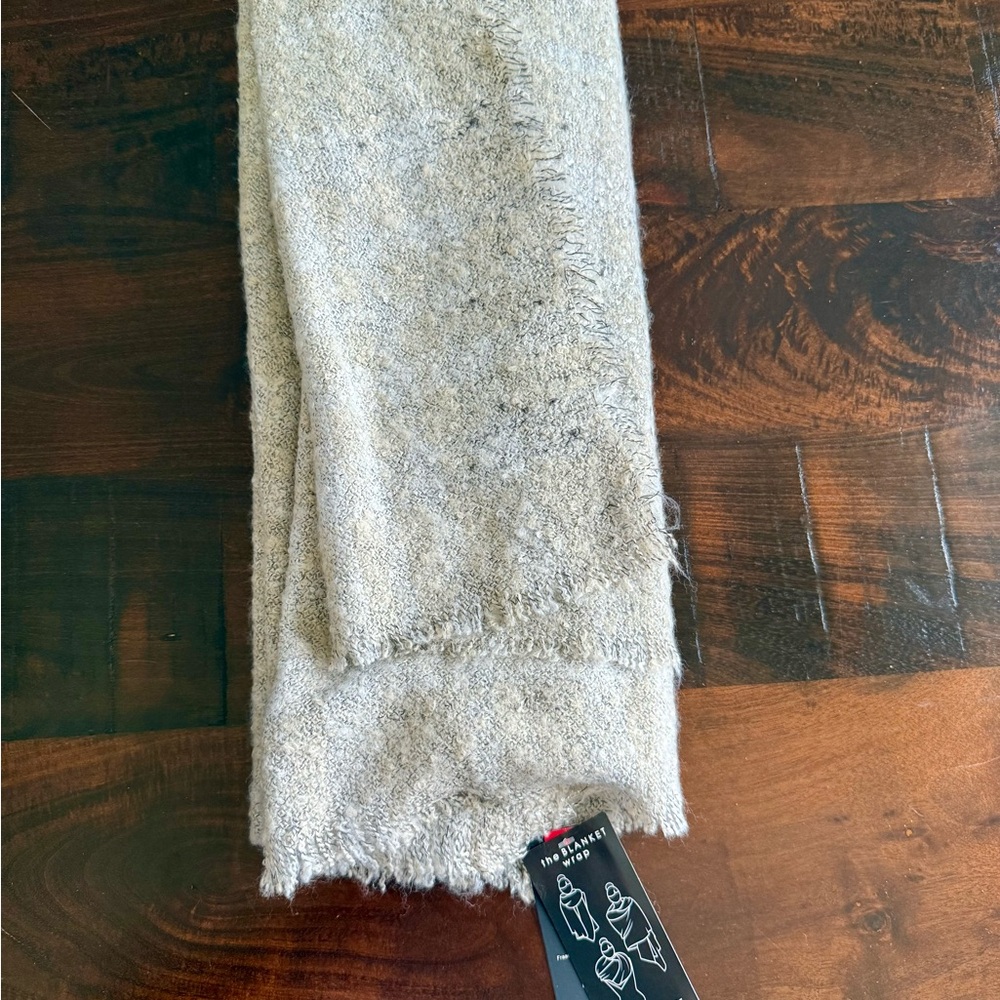 Gray Blanket Wrap